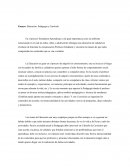 Educación Pedagogía y Currículo