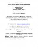 El director como lider comunitario