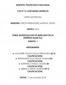 TAREA INVESTIGACION DE MERCADO DE LA EMPRESA BeAM FiJy