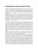Existencialismo a través de Albert Camus