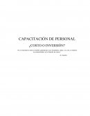 Capacitacion ¿Costo o inversion?