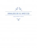 ANALISIS DE EL MIO CID
