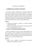 EQUIPOS DE ALTO RENDIMIENTO