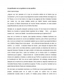 Un pacificador con un gobierno no tan pacífico