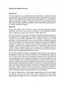 Refracción y reflexión de la luz