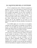 EL SIGNIFICADO DE LA NAVIDAD