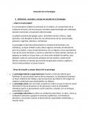 Evolución de la Psicología. Áreas de estudio y campo laboral de la psicología