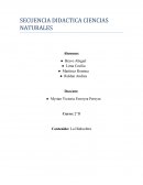 Secuencia didactica sobre la hidrosfera 3er año primer ciclo