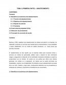 Logística. Abastecimiento