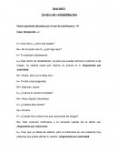 DIALOGO Centro de rehabilitación