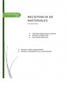 RESISTENCIA DE MATERIALES