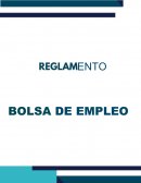 REGLAMENTO BOLSA DE EMPLEO