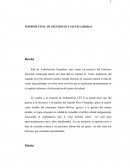 INFORME FINAL DE SEGURIDAD Y SALUD LABORAL