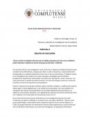 Técnicas y métodos de investigación social cualitativa- Práctica Grupos de discusión