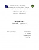 Introducción a la ética y moral