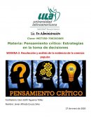 Recolección y análisis de la evidencia de la creencia