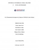 Planeamiento Estratégico de la Empresa UNIMAQ SA Sede Chiclayo