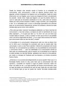 Sentimiento o letras muertas