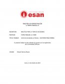 Control de Accidentes en Minería – SOUTHERN PEAKS MINING