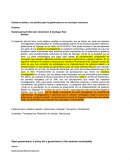 Gobierno abierto, una política para la gobernanza en el municipio mexicano