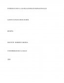 INTRODUCCION A LAS RELACIONES INTERNACIONALES