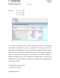 Actividad 2. “Solución de problemas de programación lineal mediante el método gráfico”. Página 3