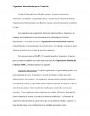 Organismos Internacionales para el Comercio