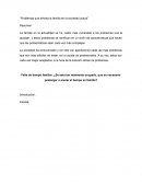 Problemas que afronta la familia en la sociedad actual
