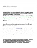 Comunicación en publico