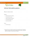 Análisis pruebas químicas en frijoles cocidos