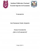 Ensayo Econometria