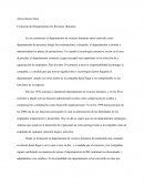 Evolución del departamento de Recursos Humanos