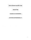FILOSOFIA EN ENFERMERIA ACTIVIDAD INTEGRADORA # 4