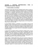 POSTURA EPISTEMOLÓGICA PARA LA INVESTIGACIÓN SOCIAL FAMILIAR