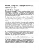Dibujo, fotografía y Biología. Construir ciencia con y a partir de la imagen