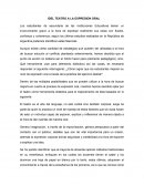 IDEL TEATRO A LA EXPRESION ORAL