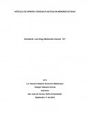 ARTÍCULO DE OPINIÓN: CIRUGIAS PLASTICAS EN MENORES DE EDAD