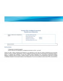 Programación Neurolinguistica en proyectos. Página 1