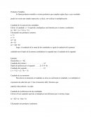 Matematicas. Productos Notables