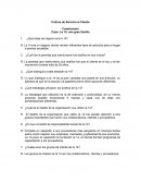 Cultura de Servicio al Cliente Cuestionario Caso: La 14, una gran familia