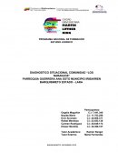 DIAGNOSTICO SITUACIONAL COMUNIDAD “LOS NARANJOS”