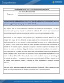 Presentación problema ético a nivel organizacional o empresarial