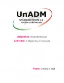 Desarrollo Humano Actividad: 2. Objeto, fin y circunstancia