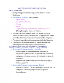 SISTEMA LINFATICO. Página 1
