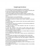 Evangelio según San Marcos