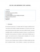 TECNICAS DE REPRODUCCION ASISTIDA