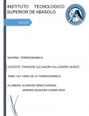 Ley cero termodinamica
