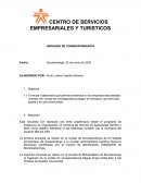 UNIDAD DE CORRESPONDENCIA UNIVERSIDAD INDUSTRIAL DE SANTANDER