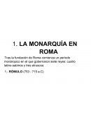 Monarquía Romana