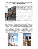 INSTALACIÓN DE ALARMAS COMUNITARIAS APORTAN A LA SEGURIDAD EN LOS BARRIOS DE LA CIUDAD DE RIOBAMBA